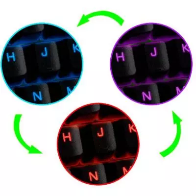 Клавиатура Esperanza EGK601 Red USB LED (EGK601) - 3 Клавиатура Esperanza EGK601 Red USB LED (EGK601) - 3