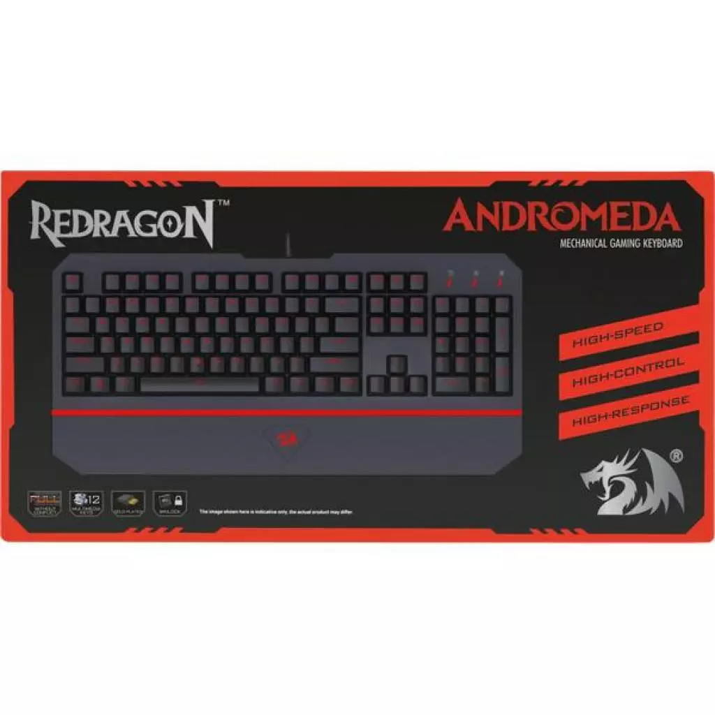 Клавиатура Redragon Andromeda RU Black (74861) - 8