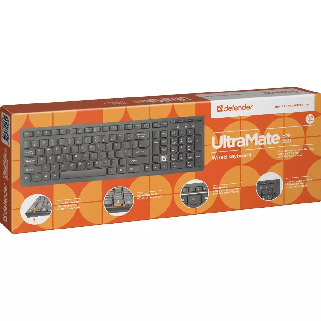 Клавиатура Defender UltraMate SM-530 RU (45530) - 4 Клавиатура Defender UltraMate SM-530 RU (45530) - 4