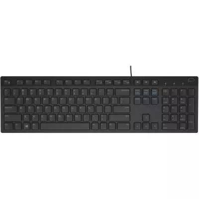 Клавиатура Dell KB216 UKR Black (580-AHHD)