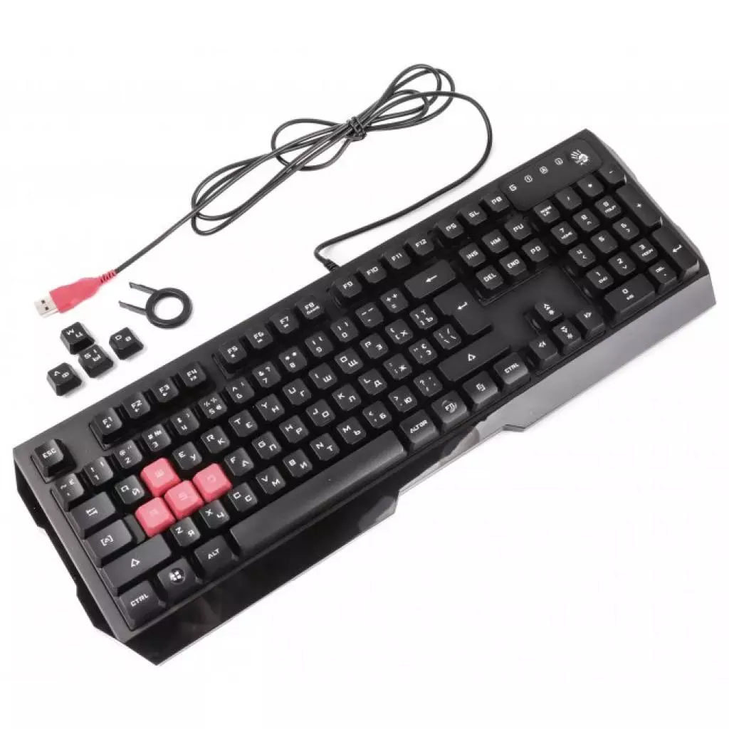 Клавиатура A4Tech Bloody Q135 Black - 2 Клавиатура A4Tech Bloody Q135 Black - 2