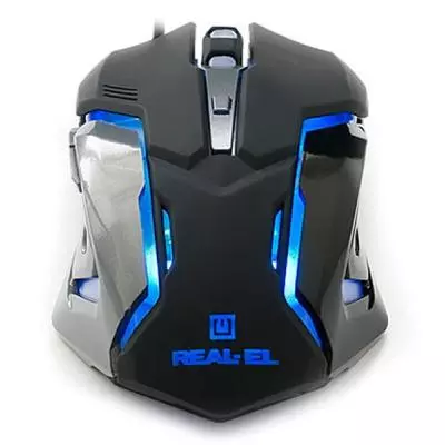 Комплект REAL-EL Gaming 9500 Kit Backlit, black - 8 Комплект REAL-EL Gaming 9500 Kit Backlit, black - 8