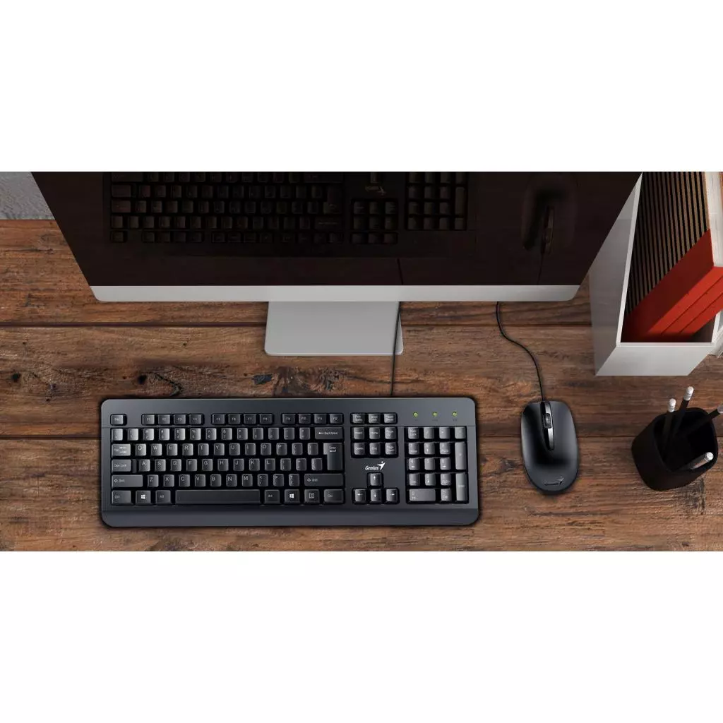 Комплект Genius KM-160 Black Ukr (31330001419) - 5