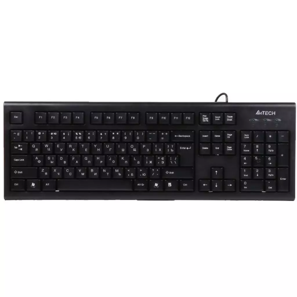 Комплект A4Tech KR-8372 USB Black - 1 Комплект A4Tech KR-8372 USB Black - 1