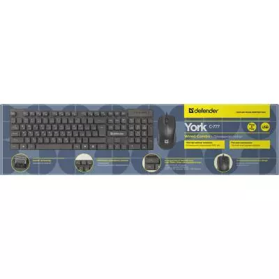 Комплект Defender York C-777 RU Black (45777) - 4 Комплект Defender York C-777 RU Black (45777) - 4