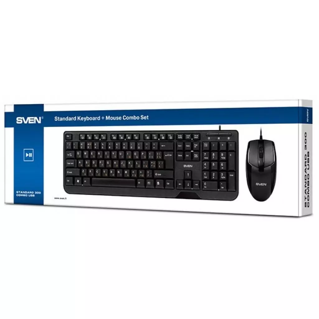 Комплект Sven KB-S330C Black - 9