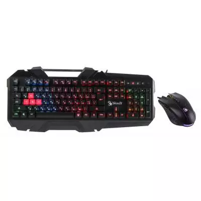 Комплект A4tech Bloody B2500 USB Black
