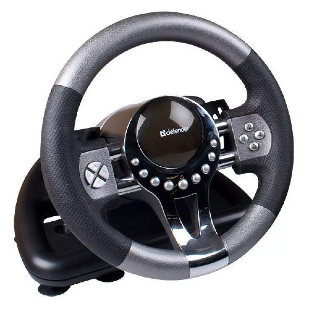 Руль Defender Forsage GTR для PC (64367) - 1 Руль Defender Forsage GTR для PC (64367) - 1