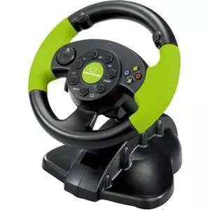 Руль Esperanza PC/PS3/XBOX 360 Black-Green (EG104)