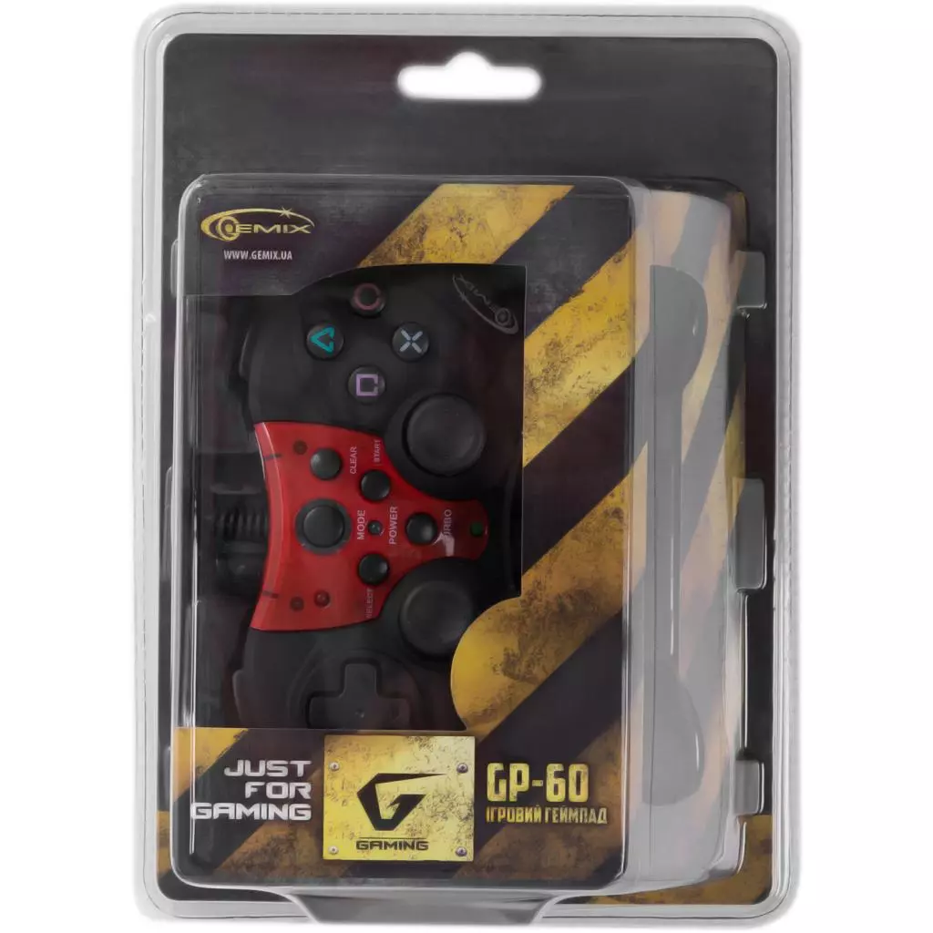 Геймпад Gemix GP-60 black/red - 5
