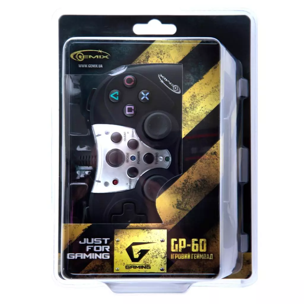 Геймпад Gemix GP-60 black/silver - 3 Геймпад Gemix GP-60 black/silver - 3