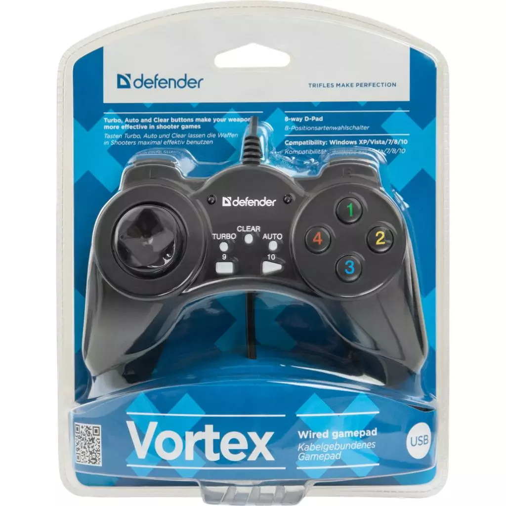 Геймпад Defender Vortex USB (64249) - 2 Геймпад Defender Vortex USB (64249) - 2