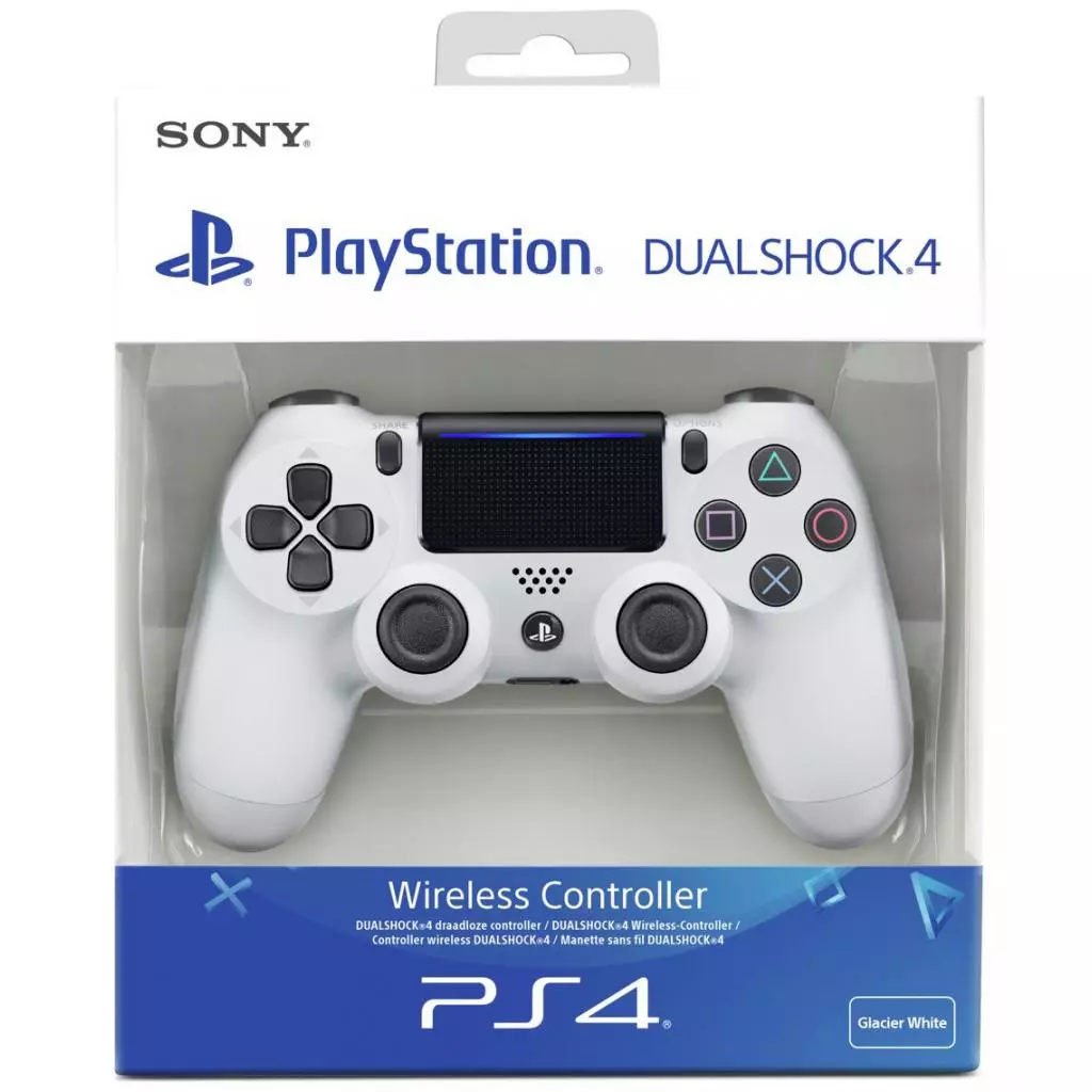 Геймпад Playstation PS4 Dualshock 4 V2 White - 6