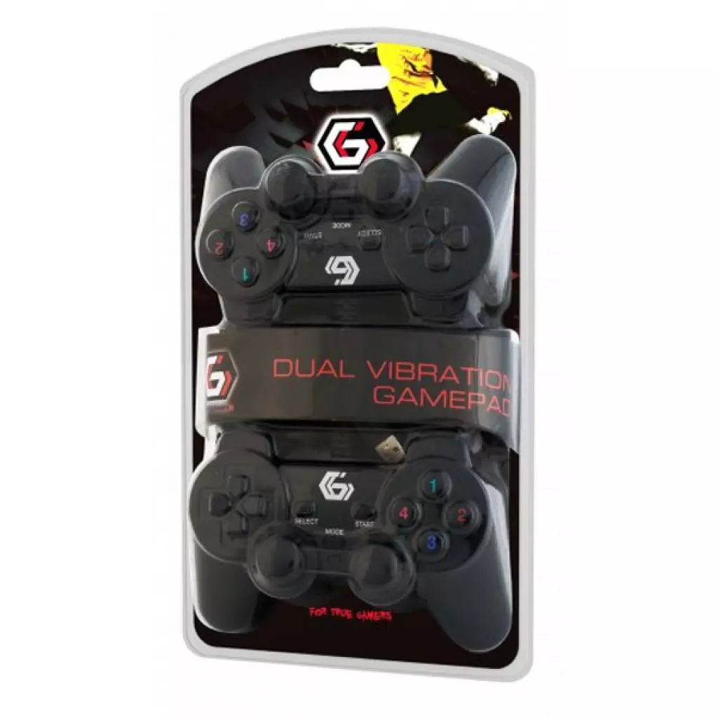 Геймпад Gembird JPD-UDV2-01 - 2 Геймпад Gembird JPD-UDV2-01 - 2