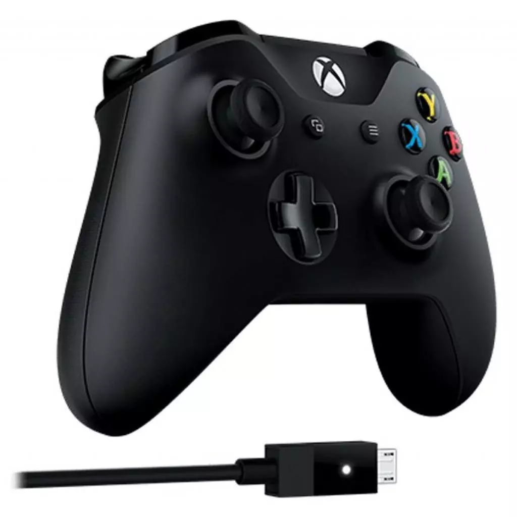 Геймпад Microsoft Xbox One Controller + USB Cable for Windows (4N6-00002) - 1 Геймпад Microsoft Xbox One Controller + USB Cable for Windows (4N6-00002) - 1