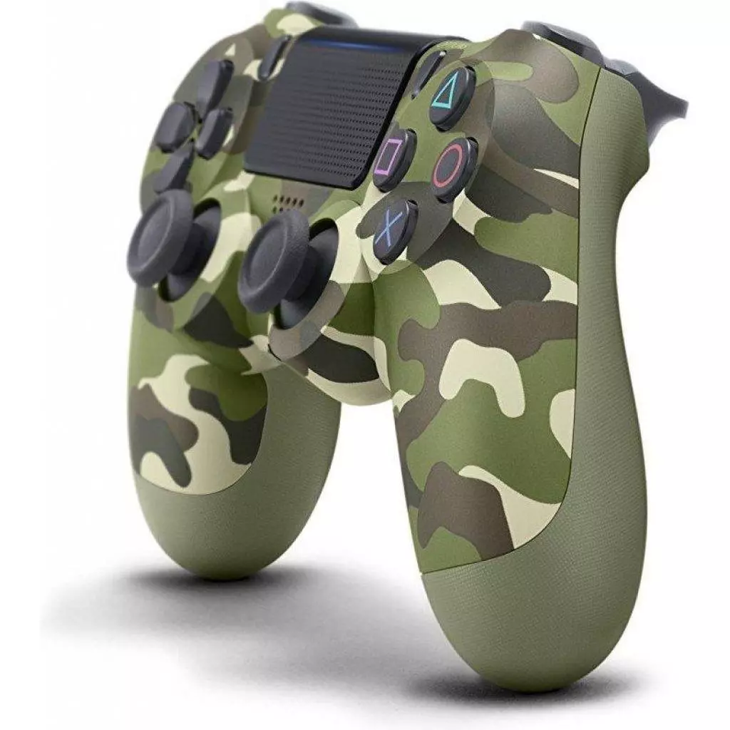 Геймпад Playstation PS4 Dualshock 4 V2 Green Cammo - 1 Геймпад Playstation PS4 Dualshock 4 V2 Green Cammo - 1
