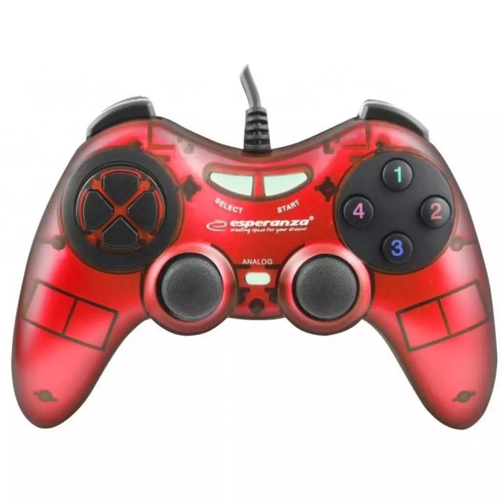 Геймпад Esperanza Fighter PC Red (EGG105R) - 2