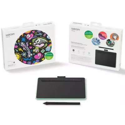 Графический планшет Wacom Intuos S Bluetooth pistachio (CTL-4100WLE-N) - 9 Графический планшет Wacom Intuos S Bluetooth pistachio (CTL-4100WLE-N) - 9