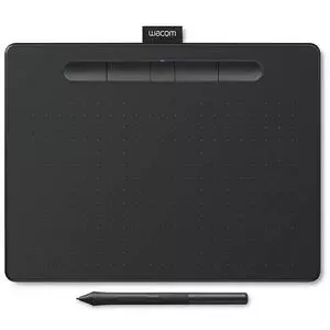 Графический планшет Wacom Intuos M Bluetooth black (CTL-6100WLK-N)