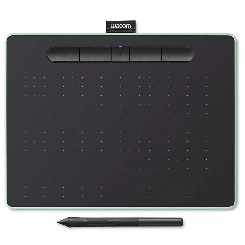 Графический планшет Wacom Intuos M Bluetooth pistachio (CTL-6100WLE-N)