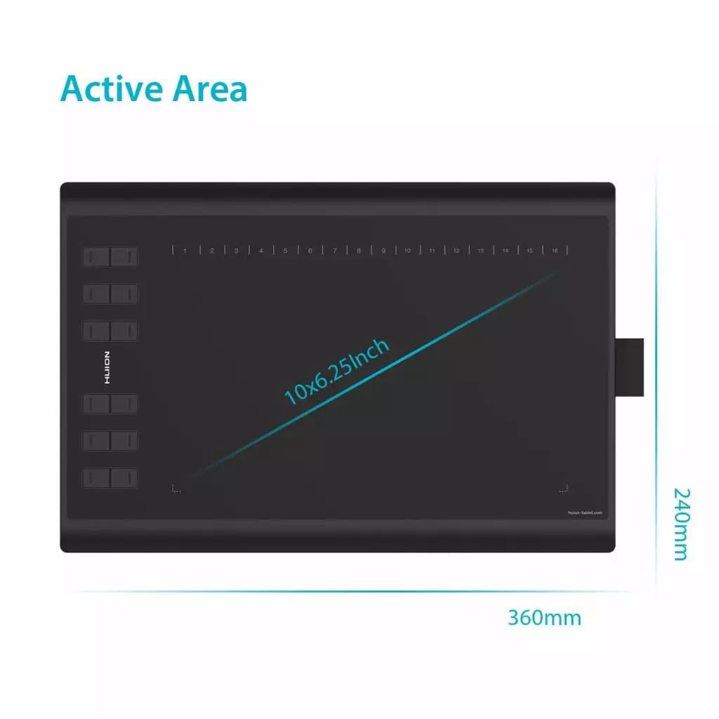 Графический планшет Huion H1060P - 4 Графический планшет Huion H1060P - 4