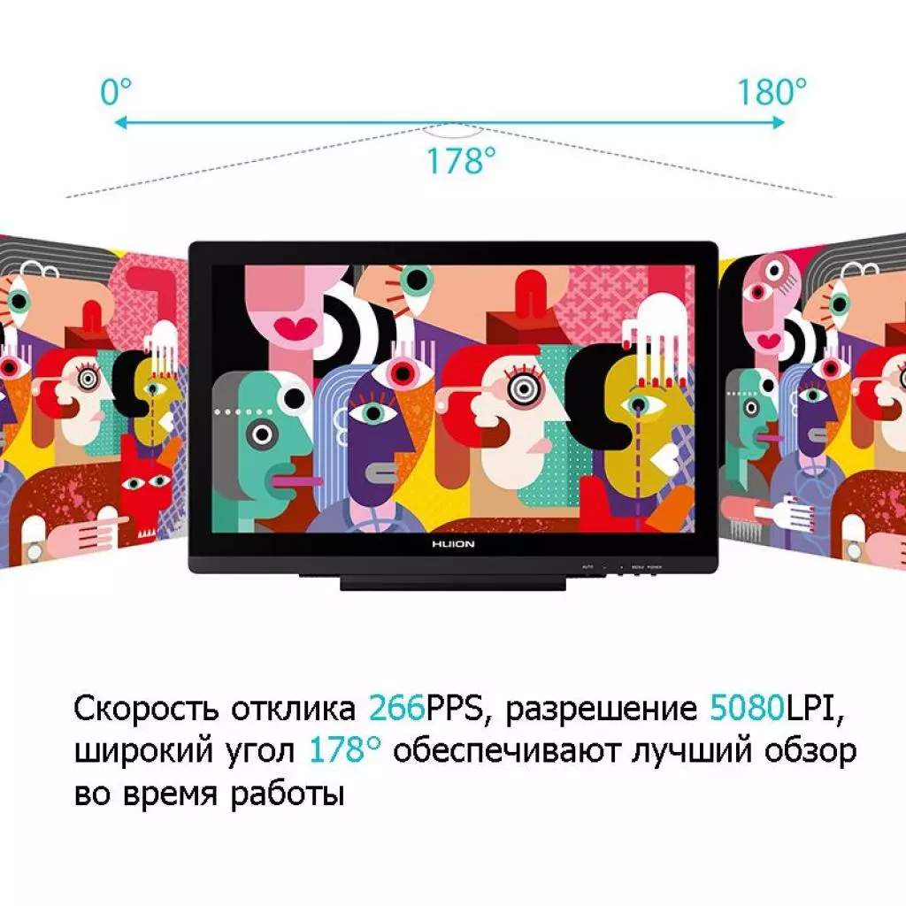 Графический планшет Huion GT-191 V2 (GT191V2) - 3