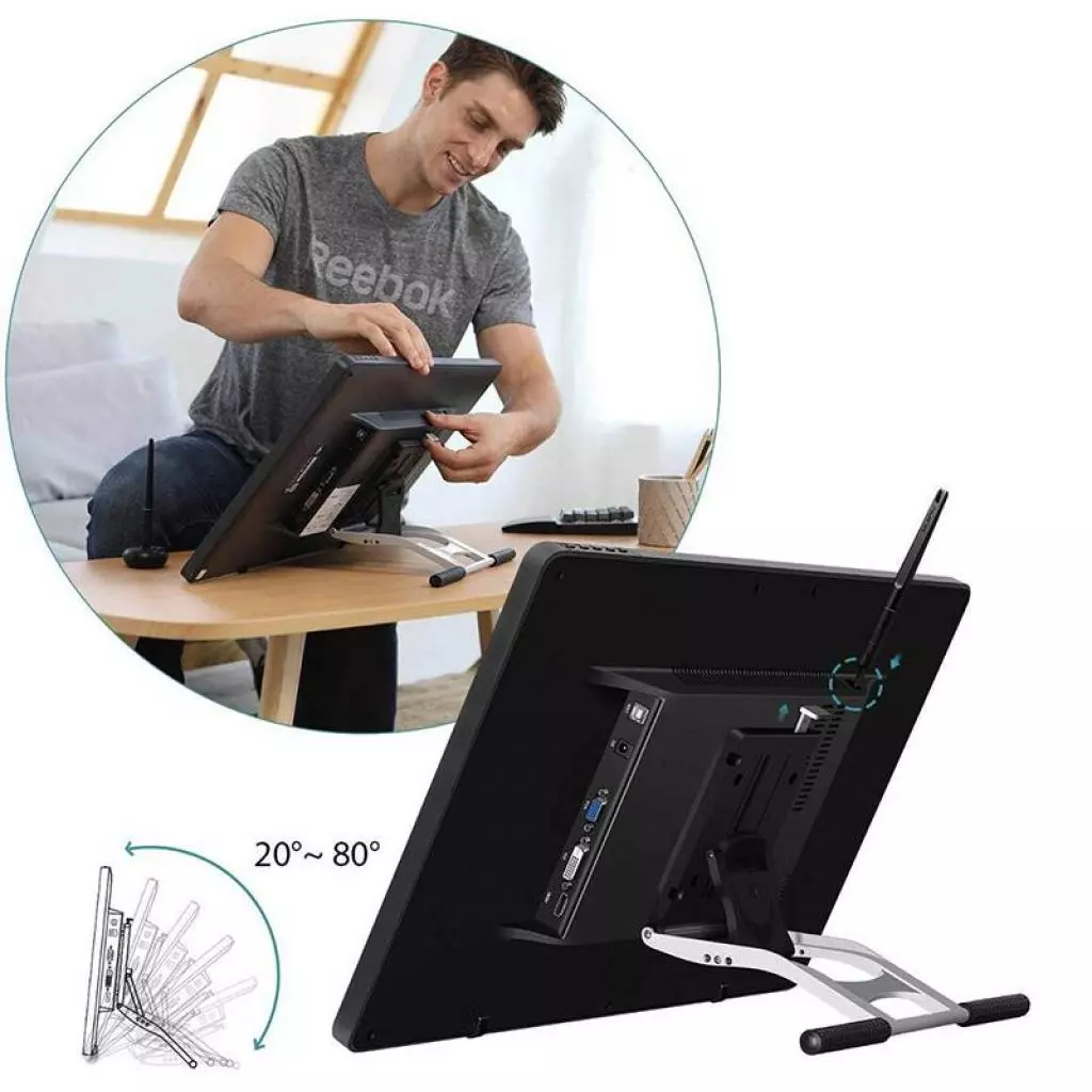 Графический планшет Huion Kamvas GT-221Pro V2 (GT221PROV2) - 8 Графический планшет Huion Kamvas GT-221Pro V2 (GT221PROV2) - 8