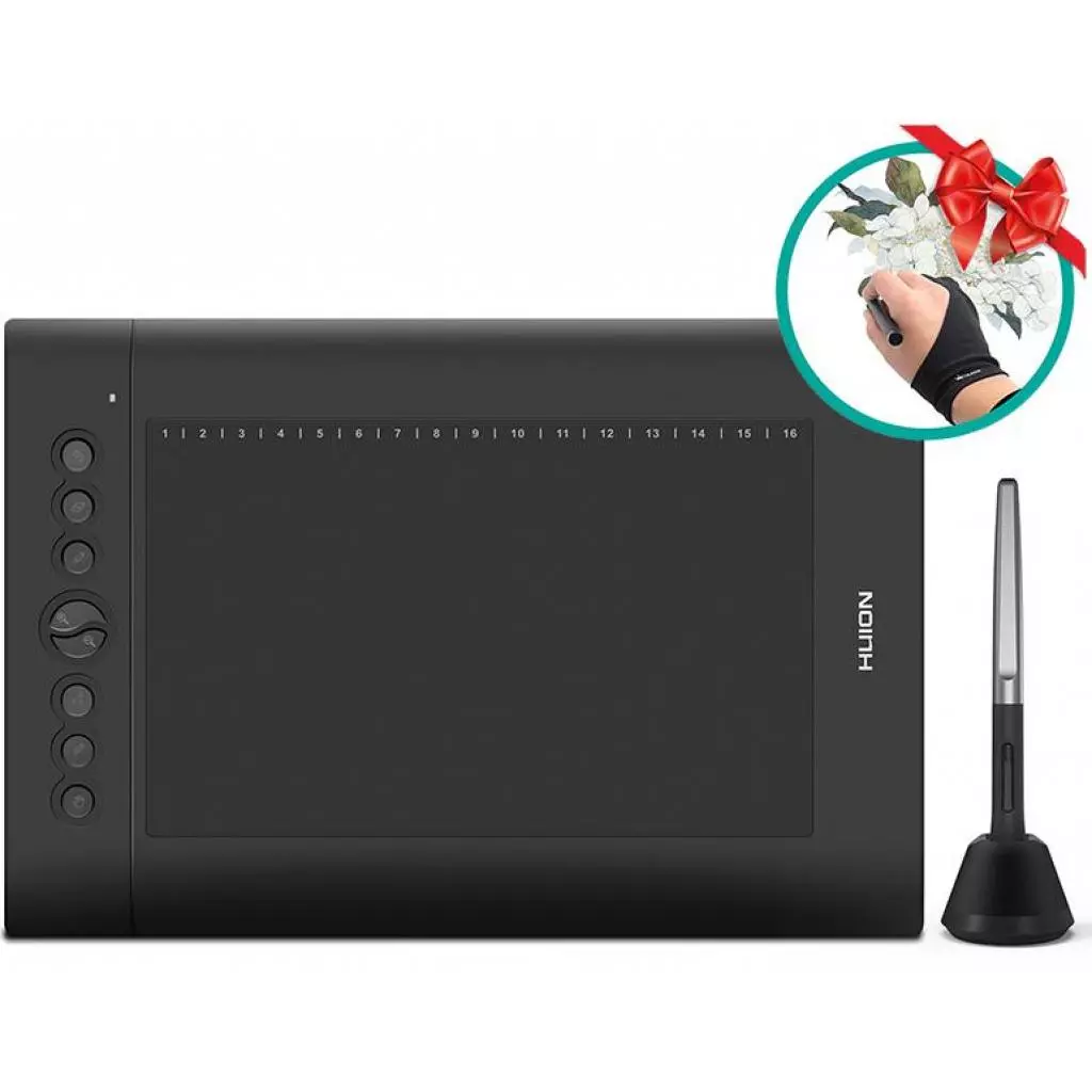 Графический планшет Huion H610Pro V2 (H610PROV2) - 7 Графический планшет Huion H610Pro V2 (H610PROV2) - 7