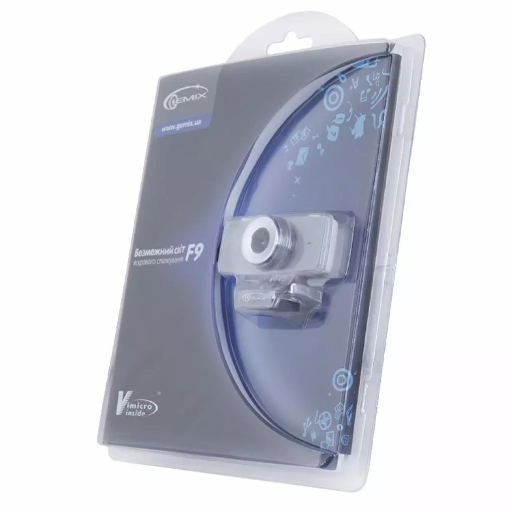 Веб-камера Gemix F9 gray - 2 Веб-камера Gemix F9 gray - 2