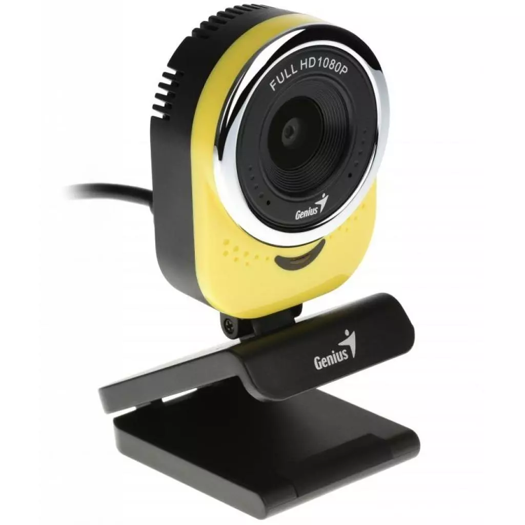 Веб-камера Genius QCam 6000 Full HD Yellow (32200002403) - 1 Веб-камера Genius QCam 6000 Full HD Yellow (32200002403) - 1