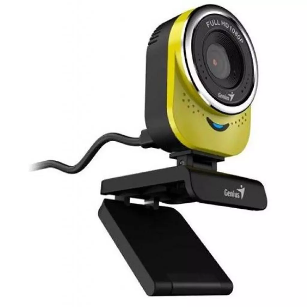 Веб-камера Genius QCam 6000 Full HD Yellow (32200002403) - 2 Веб-камера Genius QCam 6000 Full HD Yellow (32200002403) - 2