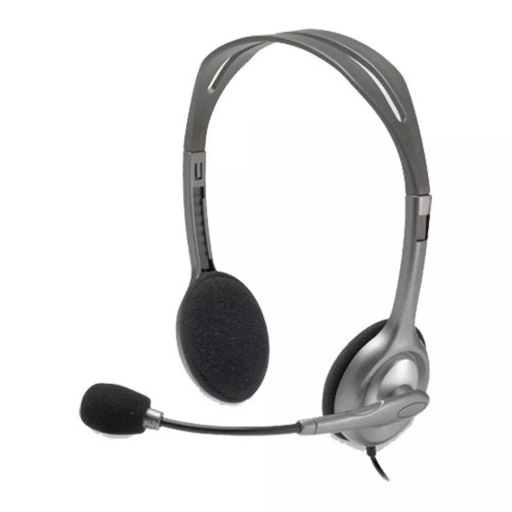 Наушники Logitech H110 Stereo Headset with 2*3pin jacks (981-000271) - 1