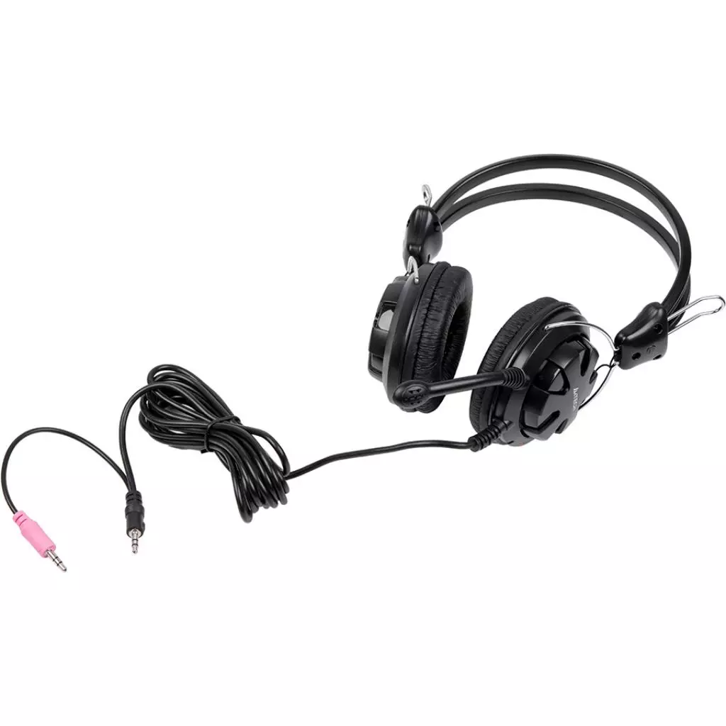 Наушники A4Tech HS-28 Black (HS-28-1) - 4 Наушники A4Tech HS-28 Black (HS-28-1) - 4