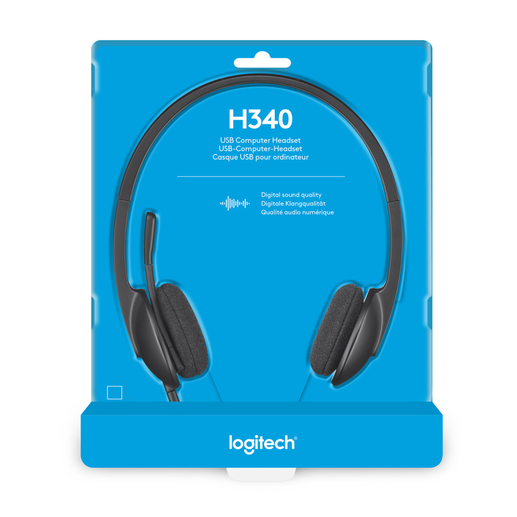 Наушники Logitech H340 USB HEADSET (981-000475) - 7