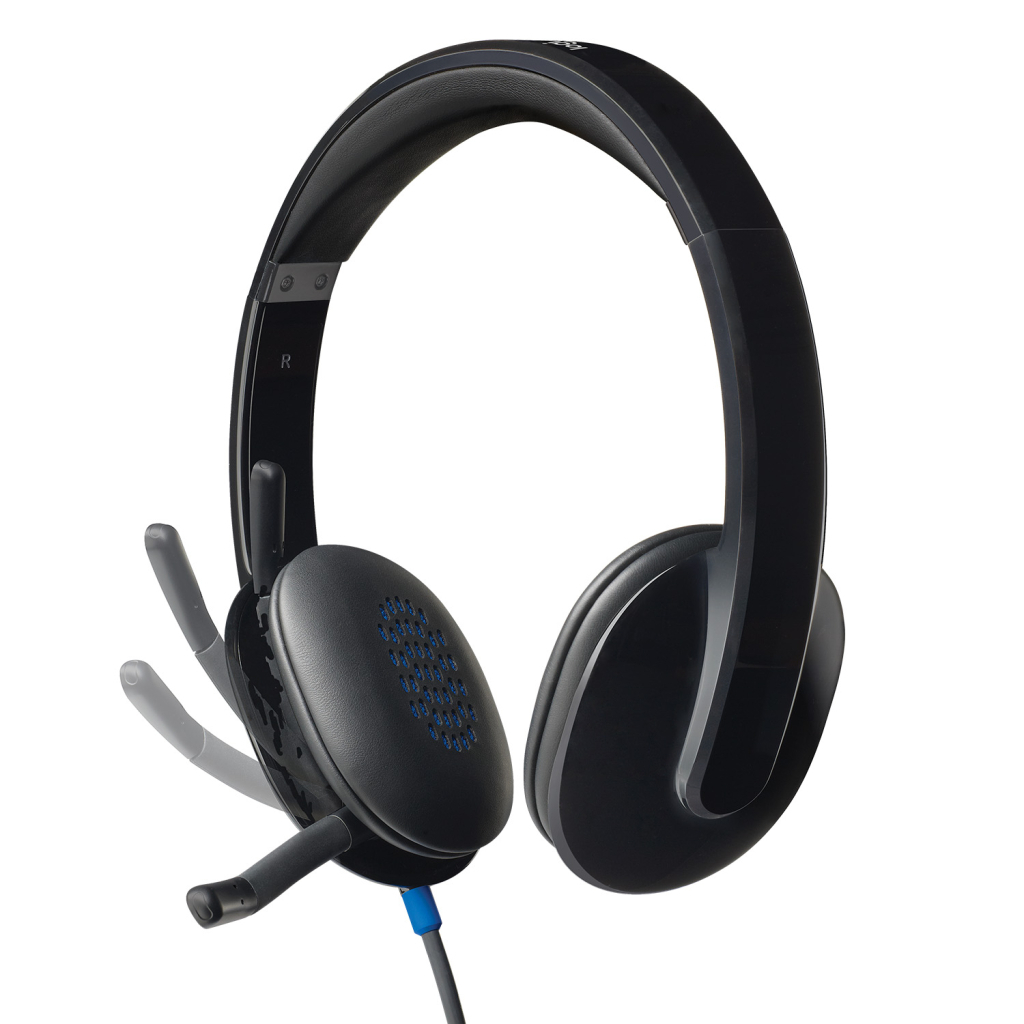 Наушники Logitech H540 USB Headset (981-000480) - 1 Наушники Logitech H540 USB Headset (981-000480) - 1