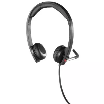 Наушники Logitech H650e Dual USB Wired Headset (981-000519) - 1 Наушники Logitech H650e Dual USB Wired Headset (981-000519) - 1