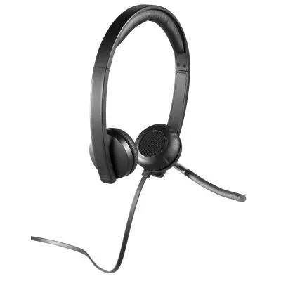 Наушники Logitech H650e Dual USB Wired Headset (981-000519) - 2 Наушники Logitech H650e Dual USB Wired Headset (981-000519) - 2