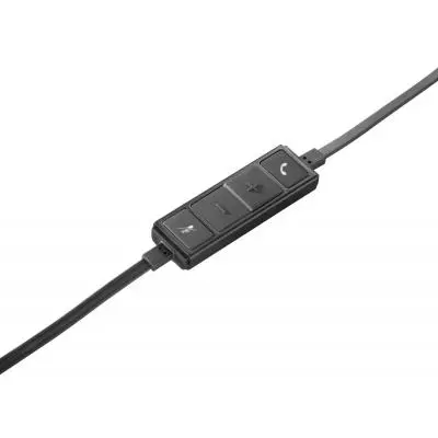 Наушники Logitech H650e Dual USB Wired Headset (981-000519) - 4 Наушники Logitech H650e Dual USB Wired Headset (981-000519) - 4