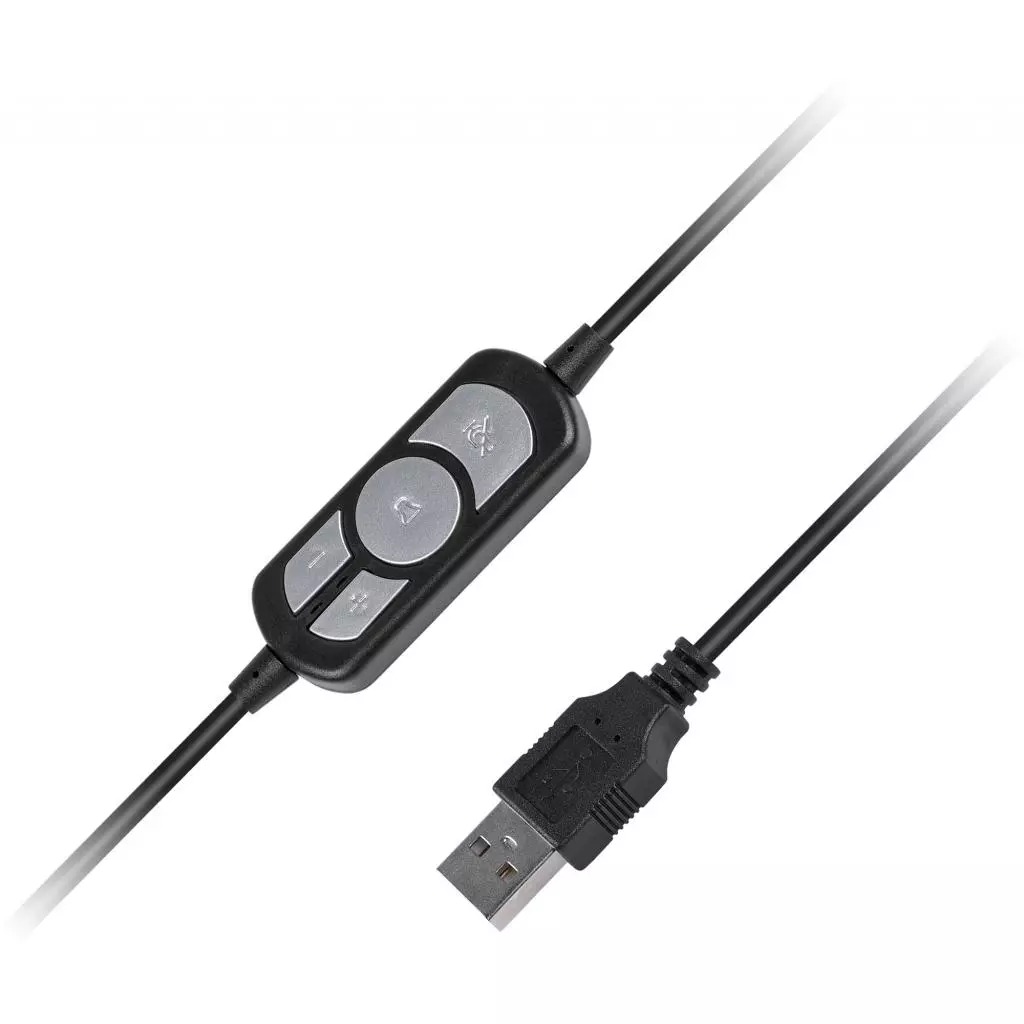 Наушники Vinga HSU60 USB Black (HSU60BK) - 4