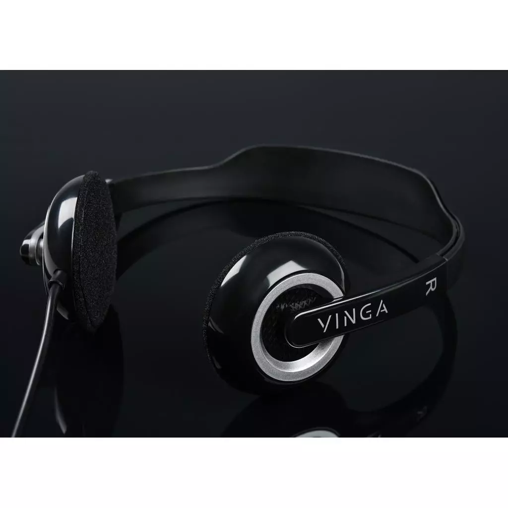 Наушники Vinga HSU60 USB Black (HSU60BK) - 6