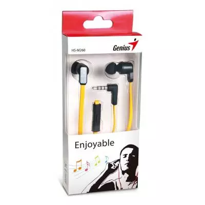 Наушники Genius HS-M260 Yellow (31710194102) - 2 Наушники Genius HS-M260 Yellow (31710194102) - 2