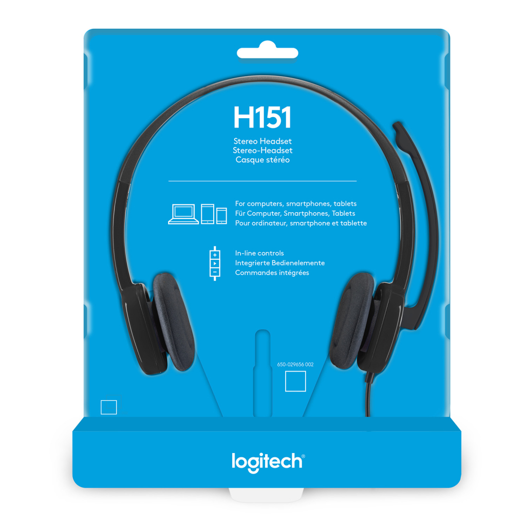Наушники Logitech H151 Black (981-000589) - 7 Наушники Logitech H151 Black (981-000589) - 7