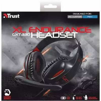 Наушники Trust GXT 330 XL Endurance Headset (19999) - 4