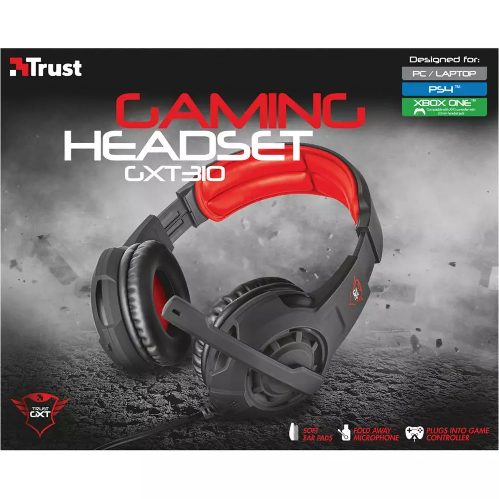 Наушники Trust GXT 310 Gaming Headset (21187) - 7 Наушники Trust GXT 310 Gaming Headset (21187) - 7
