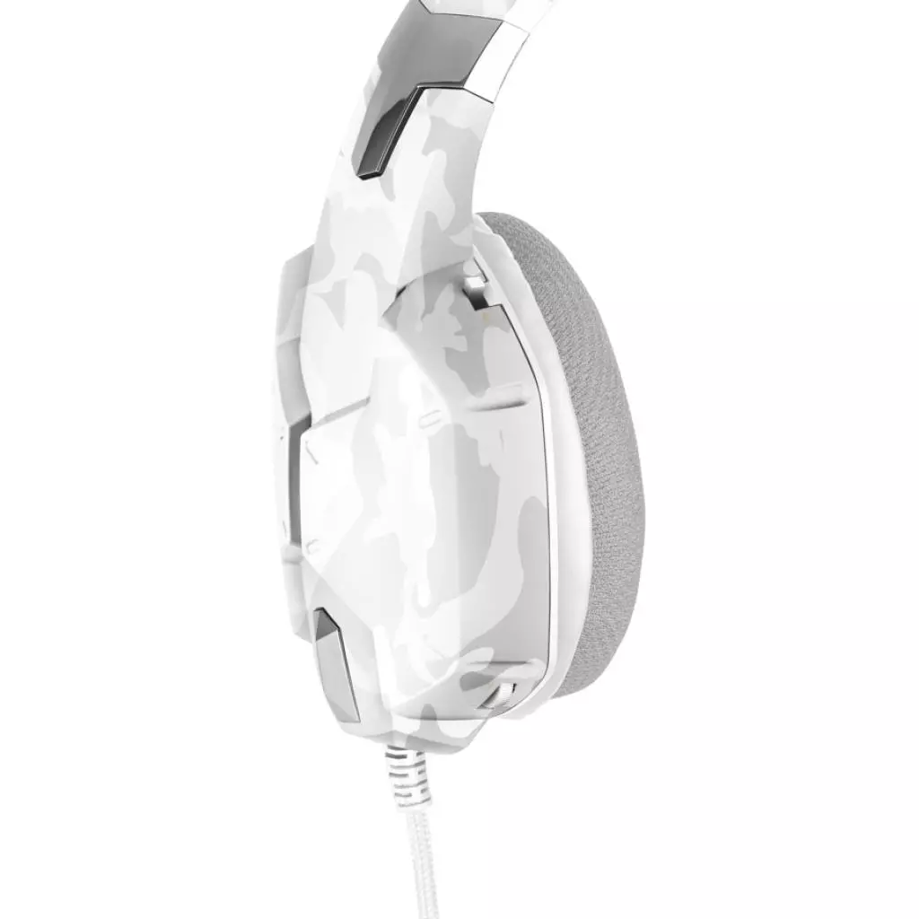 Наушники Trust GXT 322W Gaming Headset White Camouflage (20864) - 2