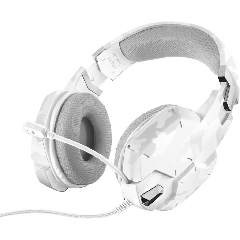 Наушники Trust GXT 322W Gaming Headset White Camouflage (20864)