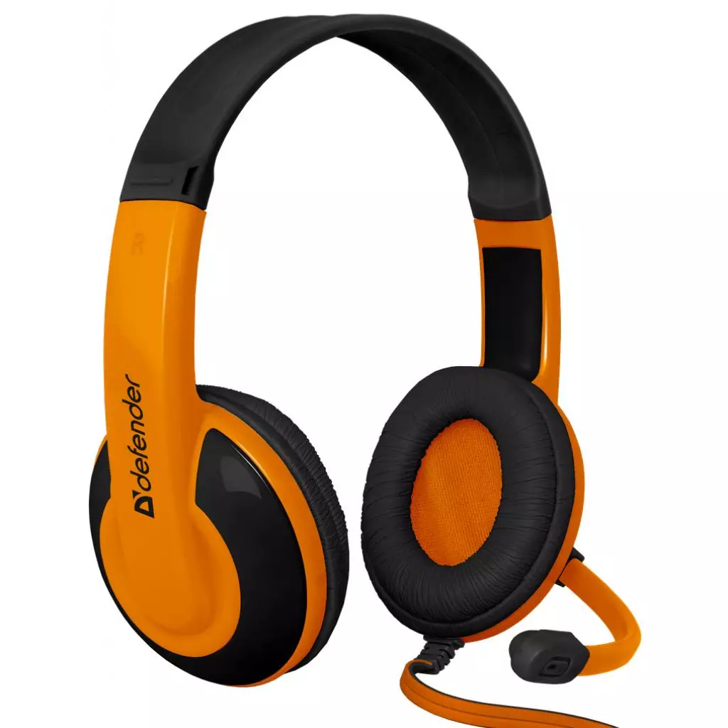 Наушники Defender Warhead G-120 Black-Orange (64099) - 1 Наушники Defender Warhead G-120 Black-Orange (64099) - 1