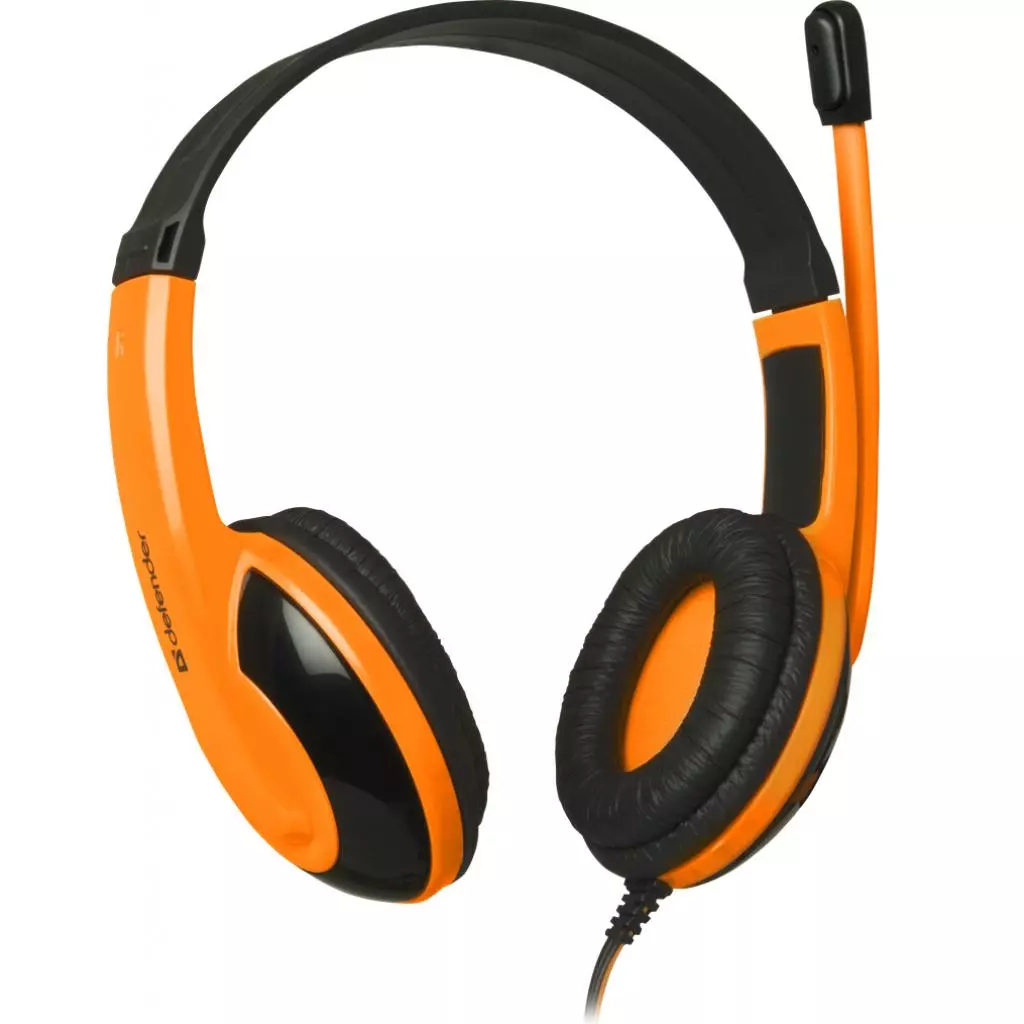Наушники Defender Warhead G-120 Black-Orange (64099) - 2 Наушники Defender Warhead G-120 Black-Orange (64099) - 2