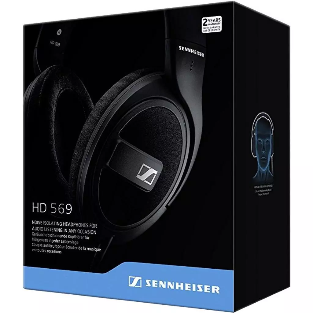 Наушники Sennheiser HD 569 (506829) - 5 Наушники Sennheiser HD 569 (506829) - 5