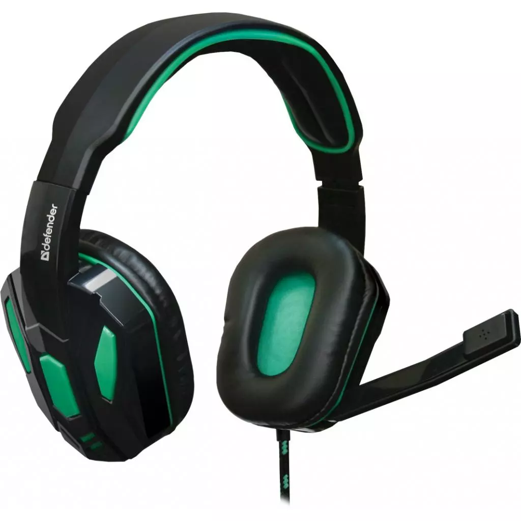Наушники Defender Warhead G-275 Green Black (64122) - 1